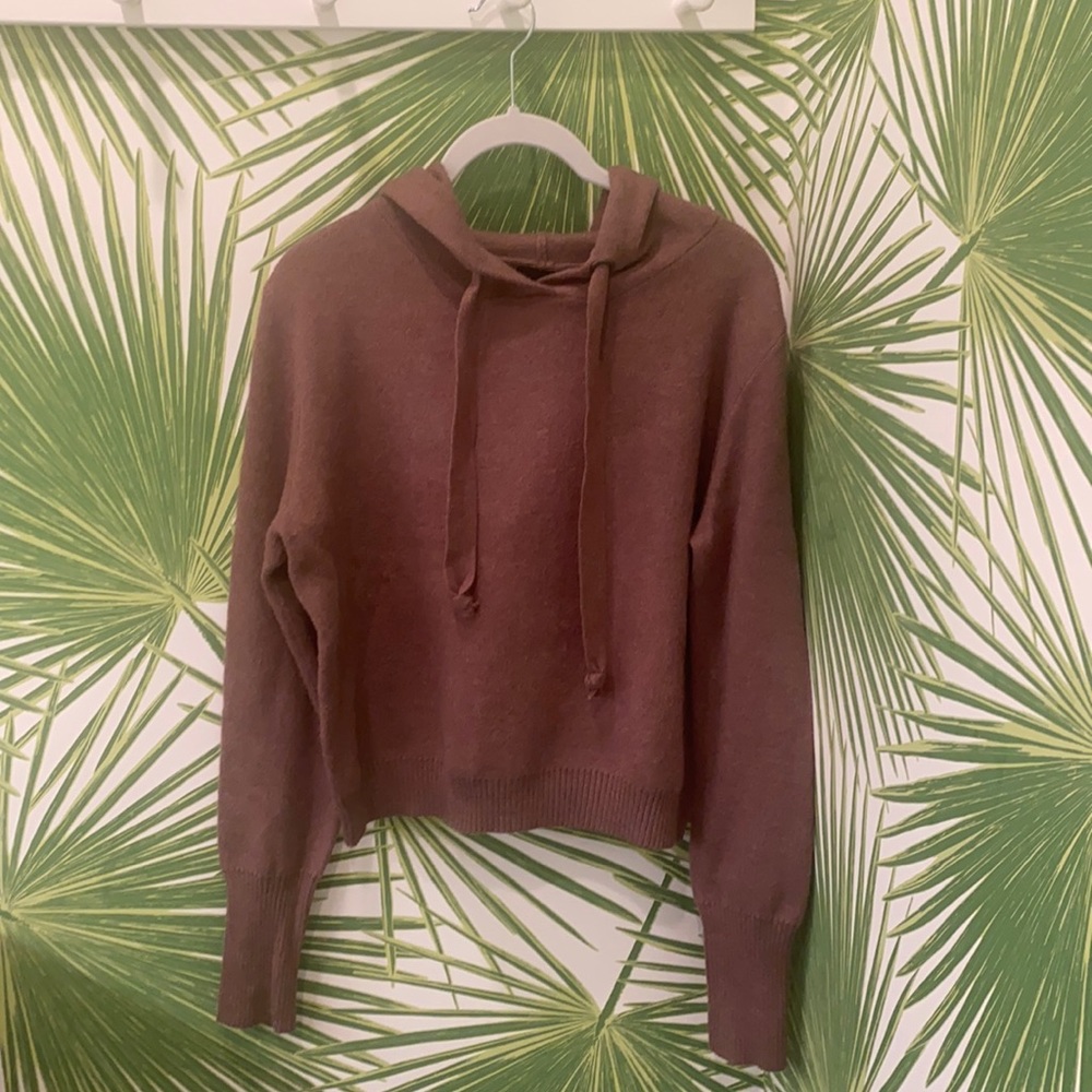 Lumière Cozy Brown Hoodie